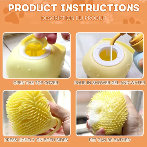 SpaBrush for Pets – Gentle Massage & Deep Cleaning Tool - Image 4