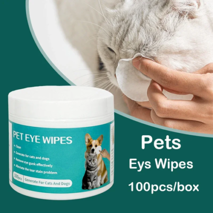 Pet Eye Wipes – Gentle & Effective Care