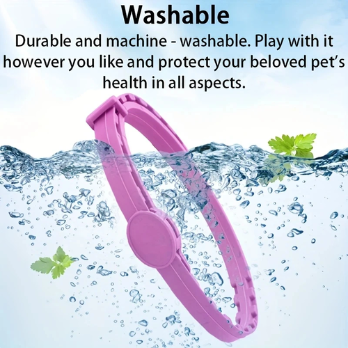 Dog & Cat Calming Collar for Anxiety Relief | Adjustable Waterproof Pet Collar with Natural Essential Oils - Image 3