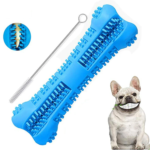 Soft Rubber Dog Toothbrush Stick 360 – Interactive Dental Cleaning Chew Toy for Dogs - Image 2