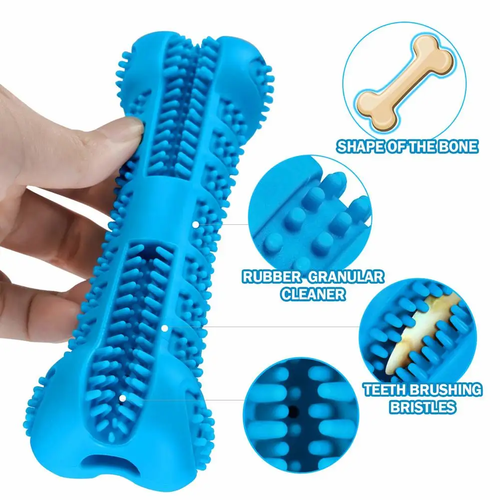 Soft Rubber Dog Toothbrush Stick 360 – Interactive Dental Cleaning Chew Toy for Dogs - Image 3