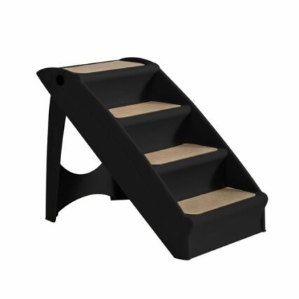 EasyClimb Foldable Pet Stairs – Soft, Portable & Washable