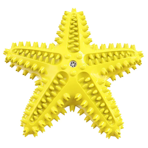 Starfish Dog Toothbrush Chew Toy | Interactive Dental Cleaning Toy for Small & Medium Dogs - Image 6