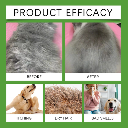Hypoallergenic 2-in-1 Pet Shampoo & Conditioner | Tear-Free Formula for Dogs & Cats (100ml) - Image 4