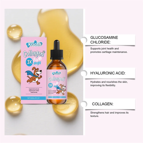 Premium Collagen Drops for Dogs | Skin, Coat & Joint Support - Image 4