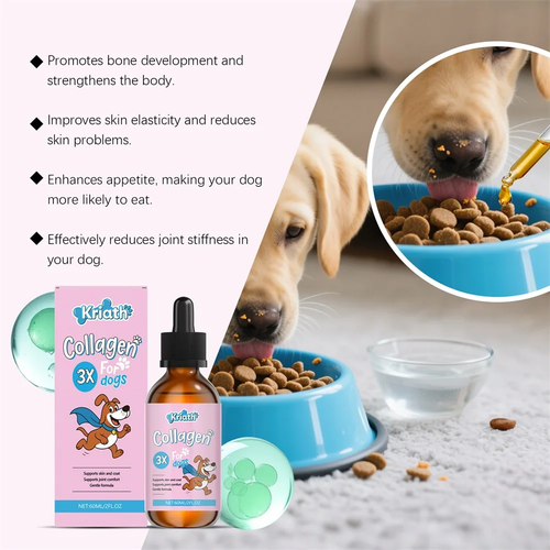 Premium Collagen Drops for Dogs | Skin, Coat & Joint Support - Image 2