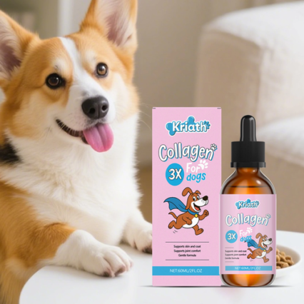 Premium Collagen Drops for Dogs | Skin, Coat & Joint Support