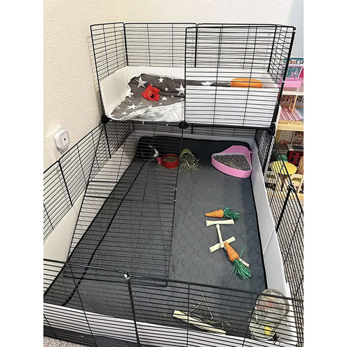 Washable Guinea Pig Cage Liner Reusable Waterproof Pee Pad for Small Pets - Image 4
