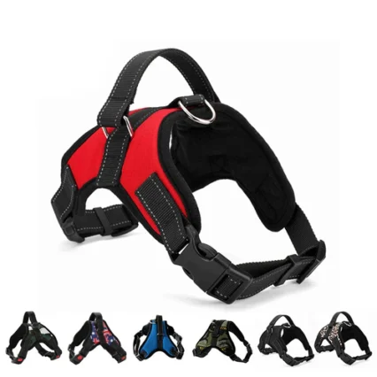 Quick Release Nylon Dog Harness Vest for Puppies and Small Dogs