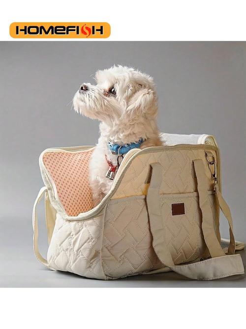Portable Pet Carrier Tote Bag for Cats and Small Dogs Escape-Proof Travel Bag - Image 3