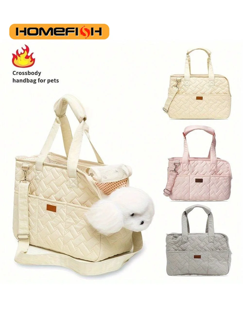 Portable Pet Carrier Tote Bag for Cats and Small Dogs Escape-Proof Travel Bag - Image 6