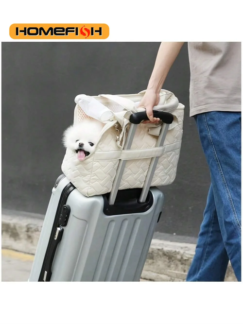 Portable Pet Carrier Tote Bag for Cats and Small Dogs Escape-Proof Travel Bag - Image 2