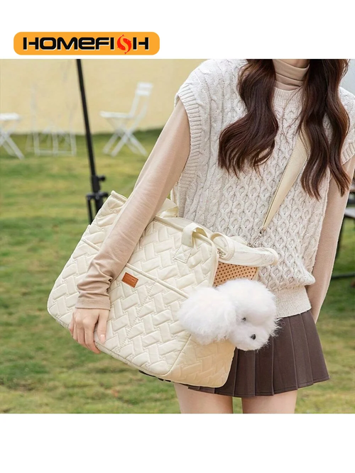 Portable Pet Carrier Tote Bag for Cats and Small Dogs Escape-Proof Travel Bag